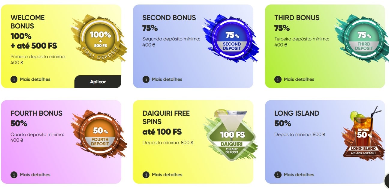 Bônus do Fresh Casino BR